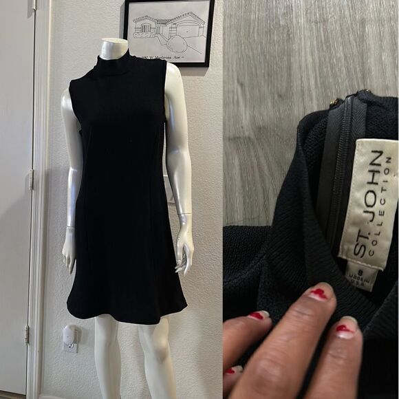ST.JOHN DRESS SIZE 8 - Picture 2 of 11